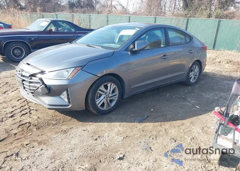 2019 Hyundai Elantra Value Edition z USA, uszkodzony, nr VIN 5NPD84LF5KH445034